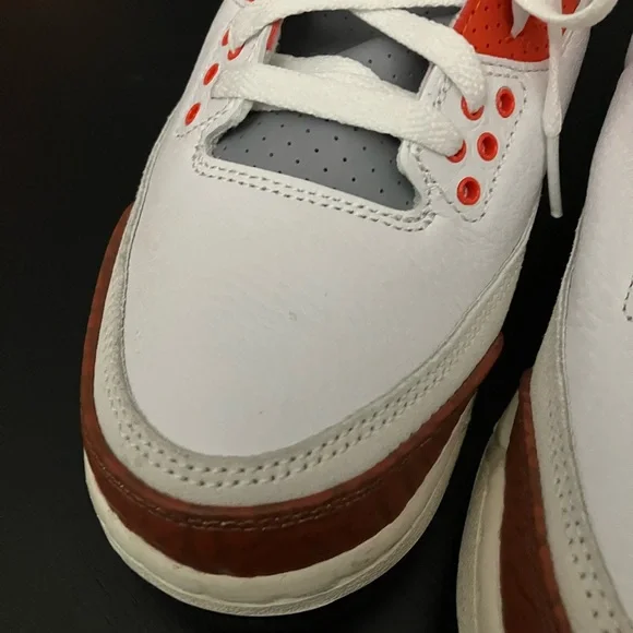 Nike Air Jordan Three 3 Retro GS Mars Stone Sneakers Shoes DV7028 108 - Picture 6 of 12